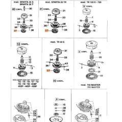 BOUTON EMAK ORIGINAL 071000006BR | NewgardenParts.com