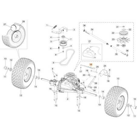 LEVA ORIGINALE EMAK 68130623R | NewgardenParts.com