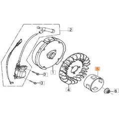 PULEGGIA ORIGINALE EMAK L66152149 | NewgardenParts.com