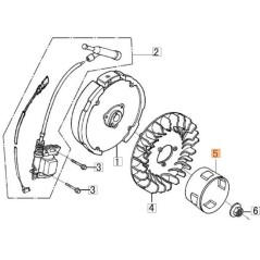 POULIE ORIGINALE EMAK L66152253 | NewgardenParts.com