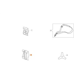 ENVELOPE ATTR.DCS BCH 31 STRAIGHT/LOOP ORIGINAL EMAK 61550026R | NewgardenParts.com
