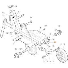 CAVALLOTTO ORIGINALE EMAK YF1231624 | NewgardenParts.com