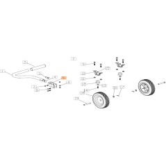 ORIGINAL EMAK LEVER SUPPORT L66152455 | NewgardenParts.com