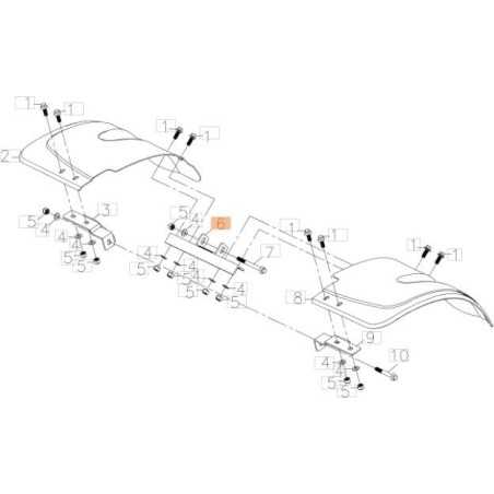 SUPPORTO ORIGINALE EMAK L66151295 | NewgardenParts.com
