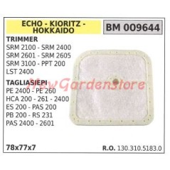 Filtro aria ECHO trimmer SRM 2100 2400 2601 2605 3100 009644 | NewgardenParts.com