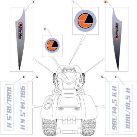 ORIGINAL EMAK LABEL G114367890E0 | NewgardenParts.com