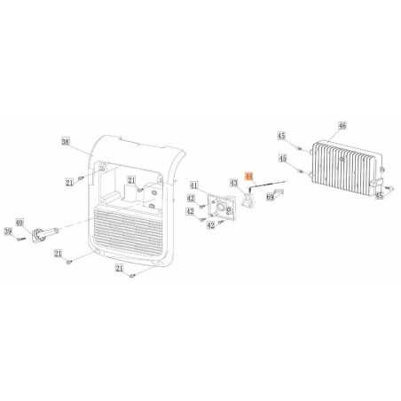 CAVO CHOKE ORIGINALE EMAK L66152542 | NewgardenParts.com