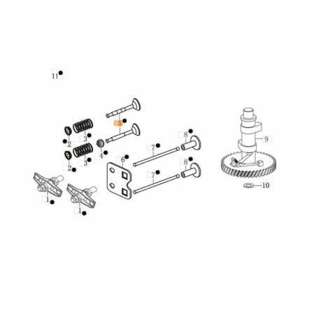 VÁLVULA DE CILINDRO EMAK ORIGINAL L66151596 | NewgardenParts.com
