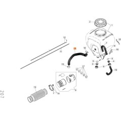 TUBO ORIGINAL EMAK CFI2117200 | NewgardenParts.com
