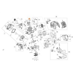 ORIGINAL ZYLINDERABDECKUNGSSATZ EMAK GZ000176 | NewgardenParts.com