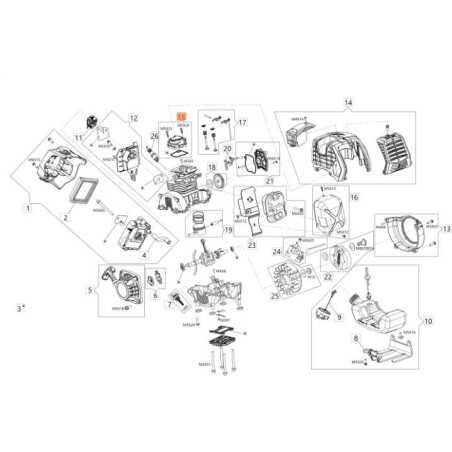 ORIGINAL ZYLINDERABDECKUNGSSATZ EMAK GZ000176 | NewgardenParts.com
