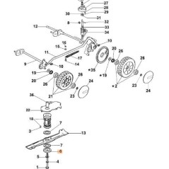 RONDELLA ORIGINALE EMAK 8203316R | NewgardenParts.com