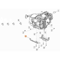 ORIGINAL ENGINE SUPPORT EMAK L66152713 | NewgardenParts.com