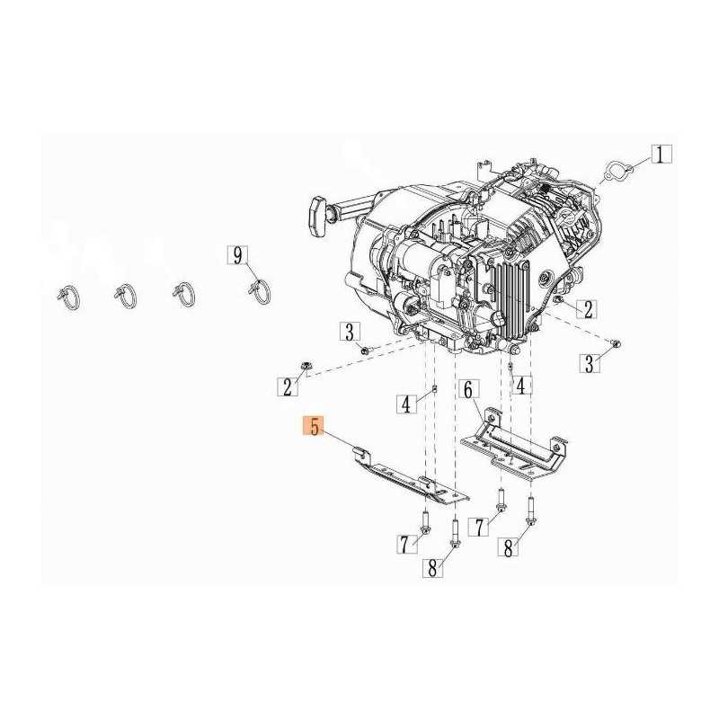SUPPORTO MOTORE ORIGINALE EMAK L66152713