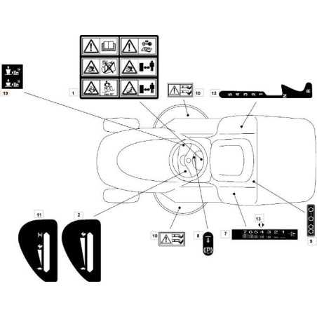 ORIGINAL EMAK LABEL G114360912E0 | NewgardenParts.com