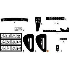 ETIQUETA ORIGINAL EMAK G114356756E2 | NewgardenParts.com
