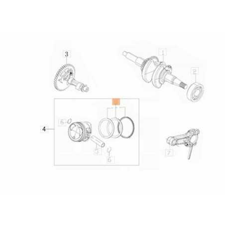 ORIGINAL SEGMENTKIT EMAK L66151813 | NewgardenParts.com