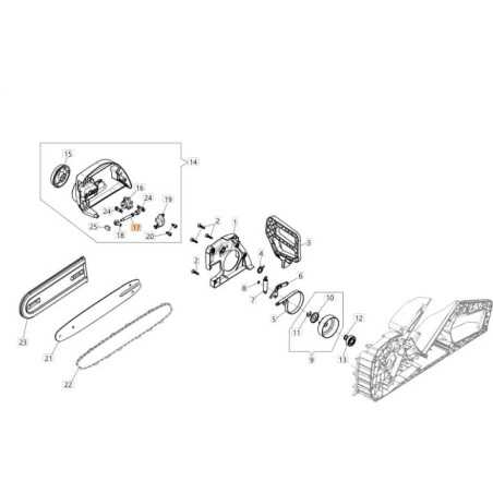 TORNILLO TENSOR DE CADENA EMAK ORIGINAL 54050049R | NewgardenParts.com