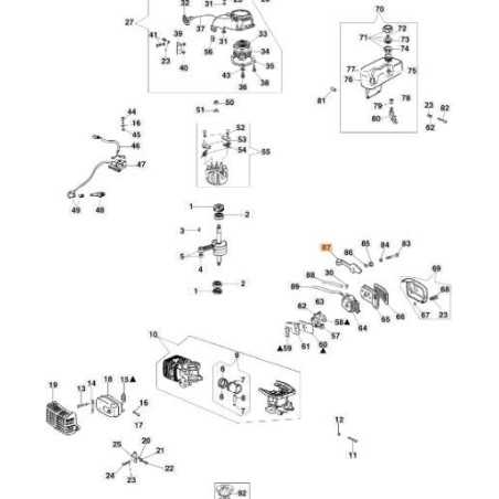 LEVA ORIGINALE EMAK 4098010AR | NewgardenParts.com