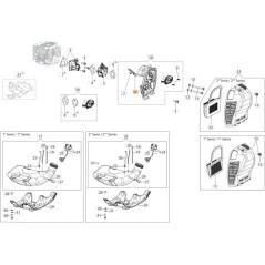 LEVA STARTER ORIGINALE EMAK 61400123BR | NewgardenParts.com