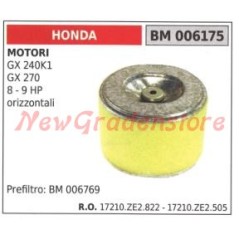 Filtro aria HONDA motore GX 240K1 270 8 9 HP 006175 194010 17210-ZE2-822  17210-ZE2-505 | NewgardenParts.com