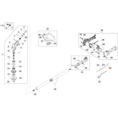 BESCHLEUNIGUNGSKABEL L. 432.5 X IC ORIGINAL EMAK 61400303R