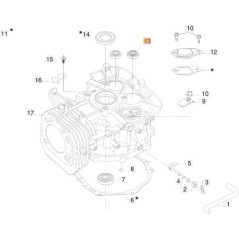 BALL BEARING 17X35X08 16003 ORIGINAL EMAK L66150829 | NewgardenParts.com