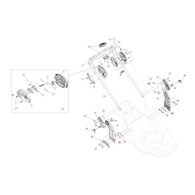 RENFORT DE SUPPORT DE GUIDON EMAK ORIGINAL 56V 54350071R