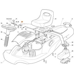 ORIGINAL EMAK THROTTLE CABLE G184000252E0 | NewgardenParts.com