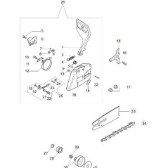 ARTIGLIO ORIGINALE EMAK 50070033 | NewgardenParts.com