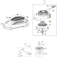 ORIGINAL STARTER SPRING EMAK L66150266 | NewgardenParts.com