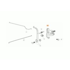 ORIGINAL EMAK KOMPLETTER HEBEL L66151580 | NewgardenParts.com