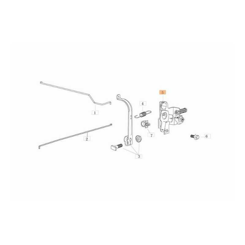 LEVA COMPLETA ORIGINALE EMAK L66151580