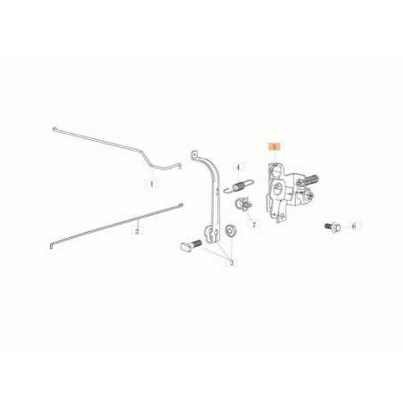 ORIGINAL EMAK KOMPLETTER HEBEL L66151580 | NewgardenParts.com