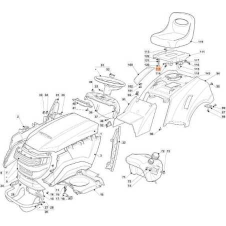 RESORTE ORIGINAL EMAK G125430223E2 | NewgardenParts.com