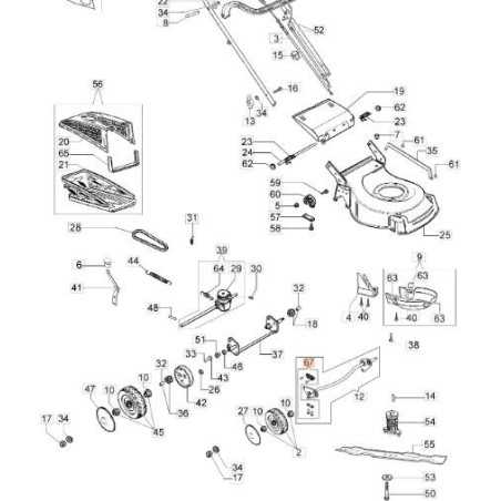 ORIGINAL EMAK-UNTERSTÜTZUNGSSATZ 66070744 | NewgardenParts.com