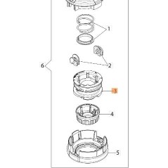 ORIGINAL EMAK SCHNURSPULE 63140008R | NewgardenParts.com