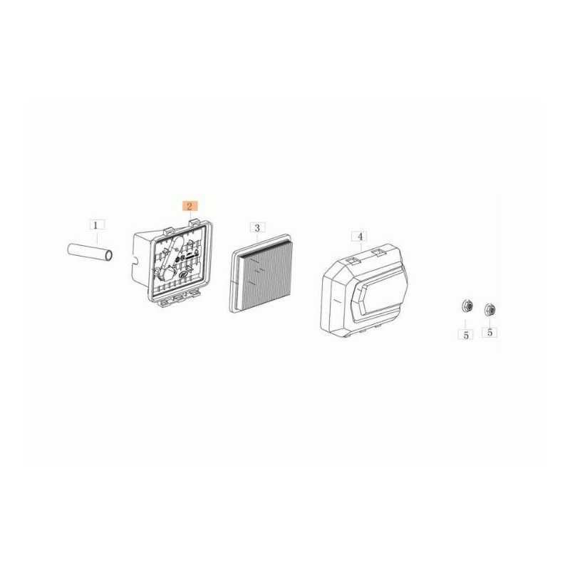 ORIGINAL EMAK FILTER SUPPORT L66151556