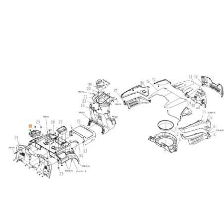 ALLOGGIAMENTO SX ORIGINALE EMAK TS000354R | NewgardenParts.com
