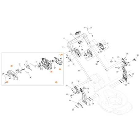 TRACTION SWITCH HALF-SHELL KIT 56V ORIGINAL EMAK 54350181R | NewgardenParts.com
