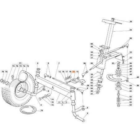 PALANCA EMAK ORIGINAL G325318142E0 | NewgardenParts.com