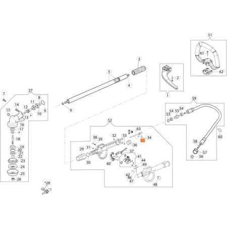 CÂBLE D'ACCÉLÉRATEUR D'ORIGINE EMAK 61400300R | NewgardenParts.com