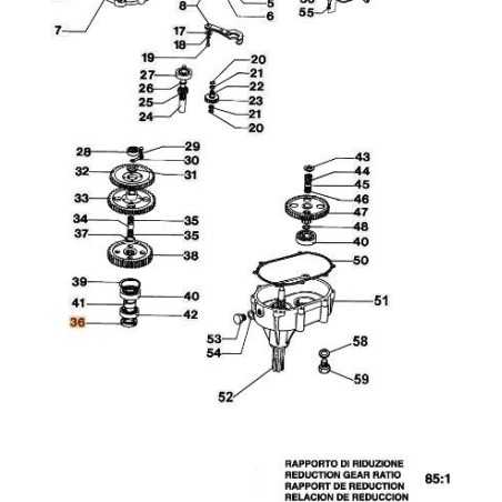 ANILLO DE SELLADO EMAK ORIGINAL 028200034 | NewgardenParts.com