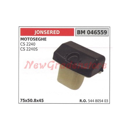 Filtro aria JONSERED motosega CS 2240 2240S 046559 | NewgardenParts.com