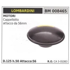 LOMBARDINI Motorgrubber Luftfilterkappe 56 mm Luftfilteranschluss