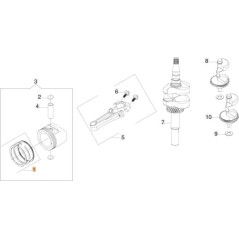 KIT DE SEGMENTS ORIGINAL EMAK L66150755 | NewgardenParts.com