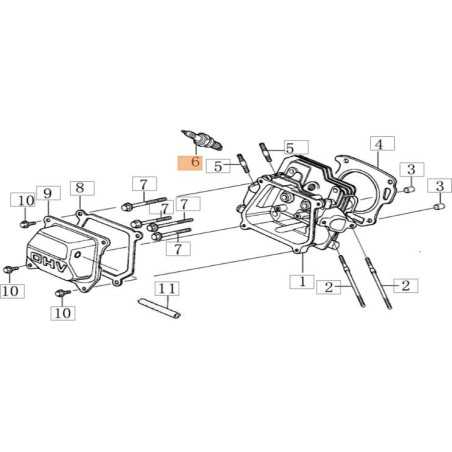 BOUGIE D'ALLUMAGE EMAK D'ORIGINE L66152086 | NewgardenParts.com