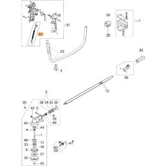 GROUPE DE CÂBLES D'ACCÉLÉRATEUR D'ORIGINE EMAK BF000139R | NewgardenParts.com