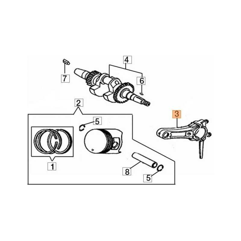 ORIGINAL CONNECTING ROD EMAK L66150281