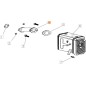 TUBO DI SCARICO ORIGINALE EMAK L66152435